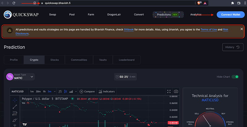 2022-09-16_QuickSwap-Upgrades-Predictions-Market-with-Bhavish-Finance-c8152180291c