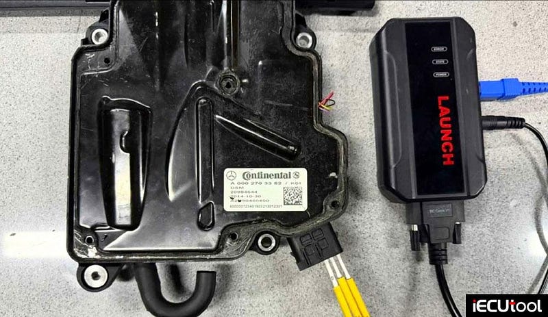 Replace Mercedes DSM FBS4 with Launch X431 ECU Programmer
