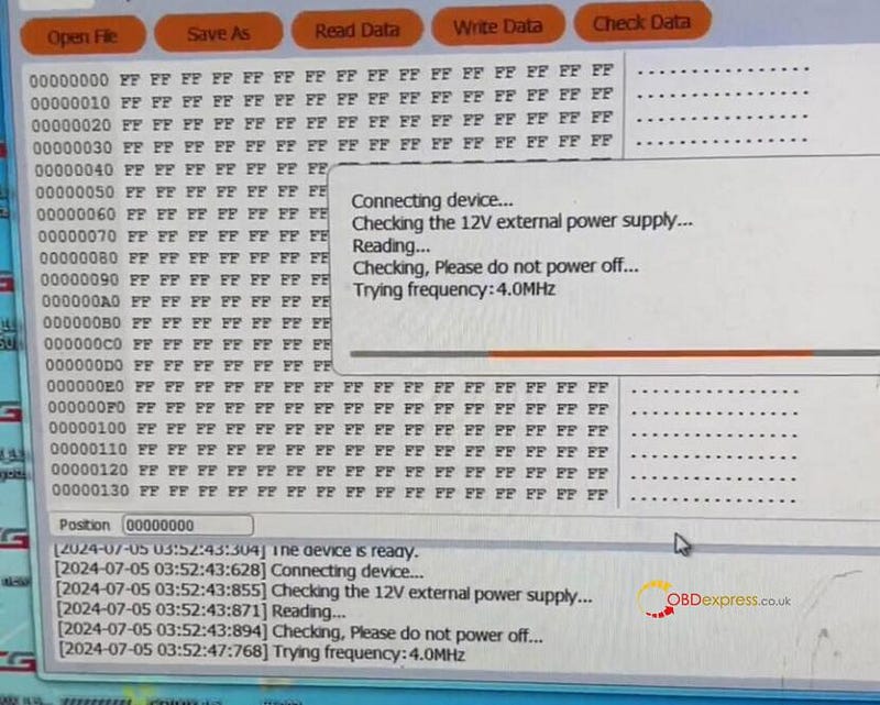 Hyundai Santa FE 2021 MB91 Mileage Correction with CGDI CG100X