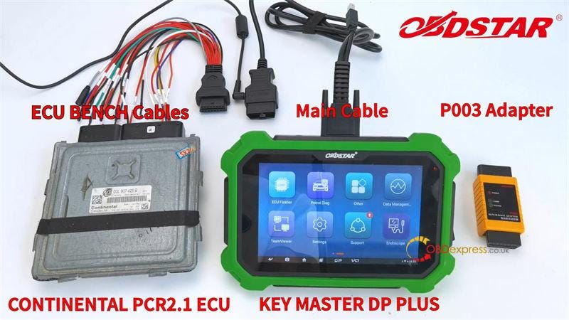 Obdstar X300 DP Plus Read Continental PCR2.1 IMMO Data