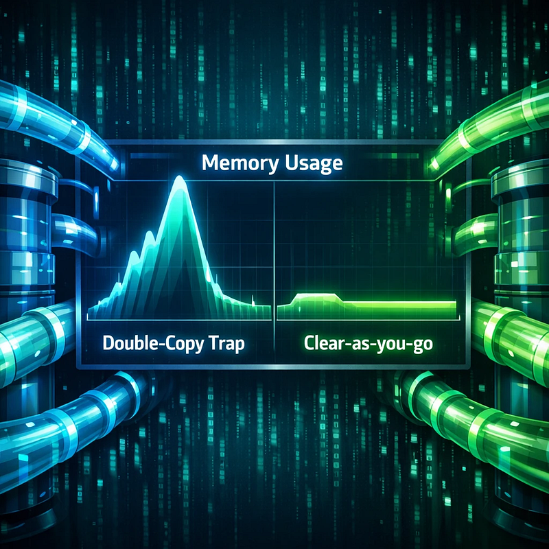 The “Clear-as-you-go” Pattern: Solving Memory Spikes in High-Volume Go Data Pipelines