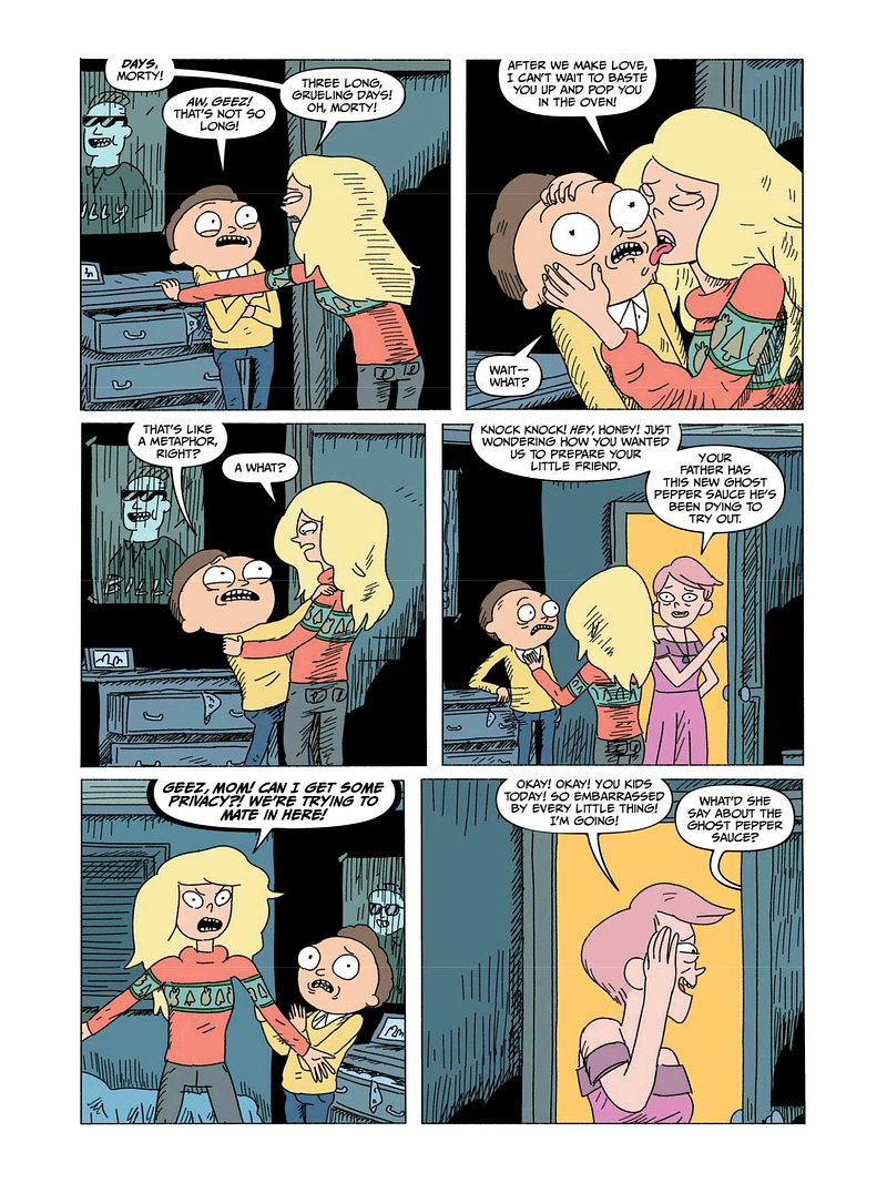 Rick and Morty comics are hilarious