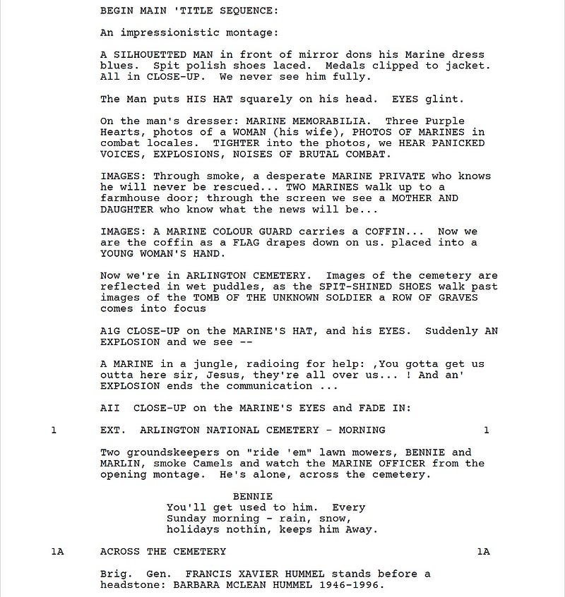 Page One: “The Rock” (1996)