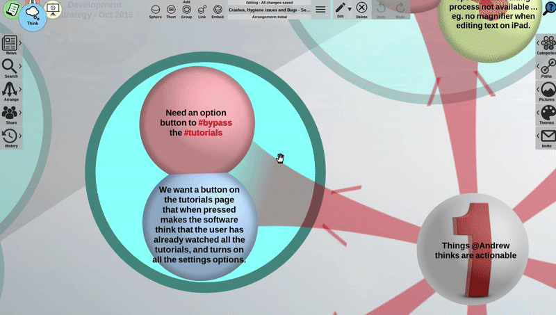 Mind map mindmap mind mapping mindmapping software Thortspace mind blowing accelerated learning problem solving storytelling