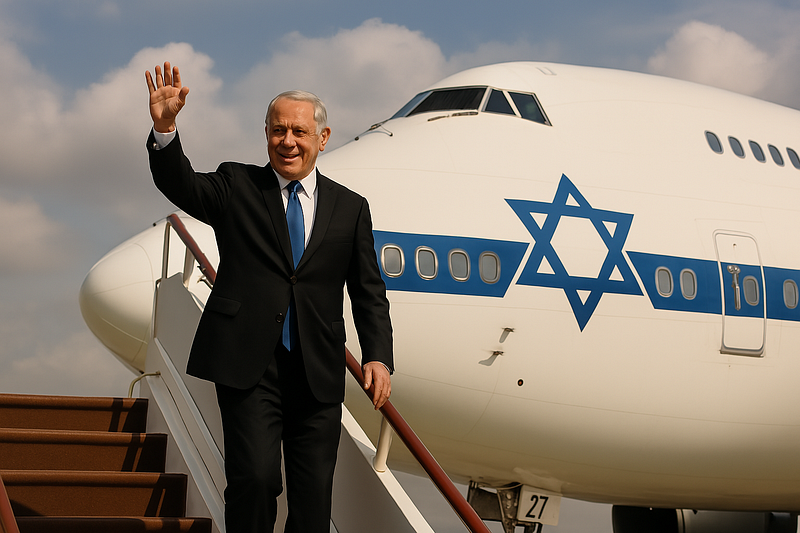 Bibi Strikes Iran, Then Hops on a Jet to Greece