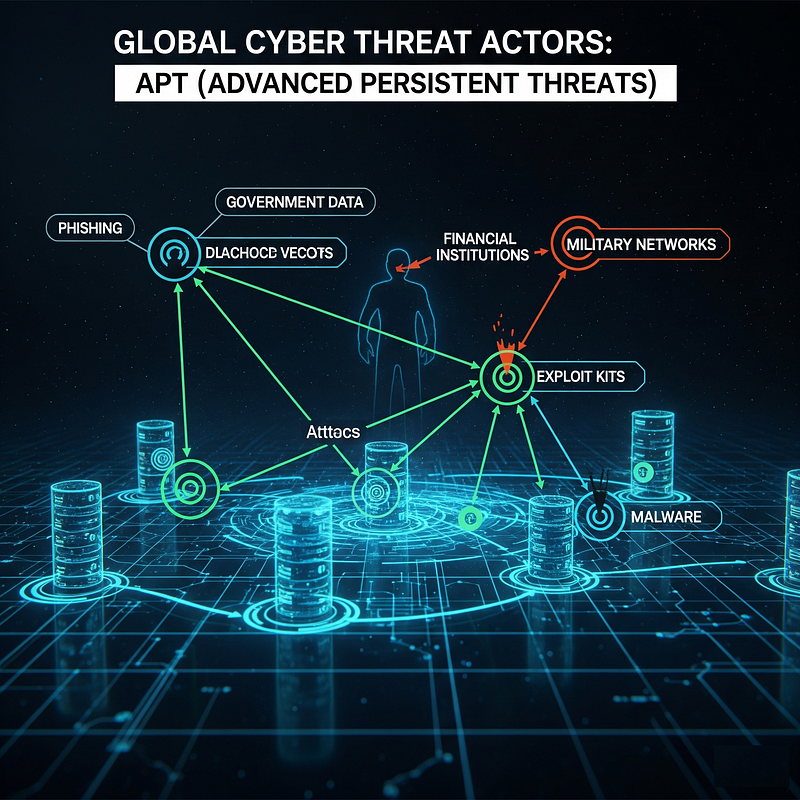 Global Cyber ​​Threat Actors: APT (Advanced Persistent Threats)