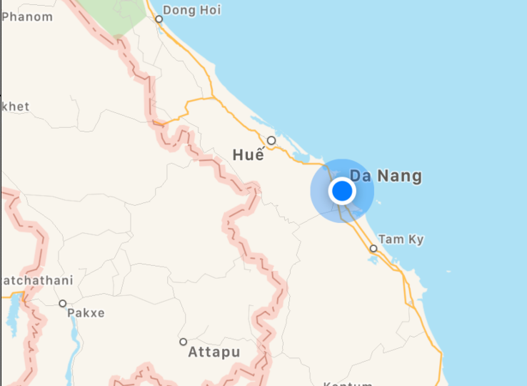 map view iOS