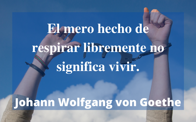 Frases de Libertad — Johann Wolfgang von Goethe
