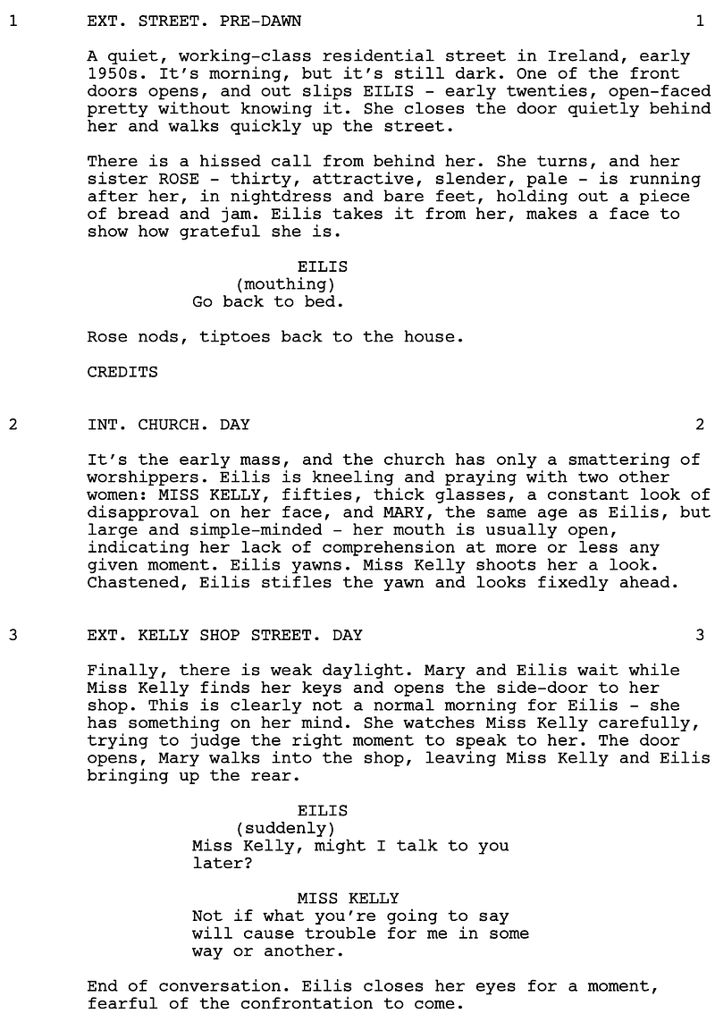 Page One: “Brooklyn” (2015)