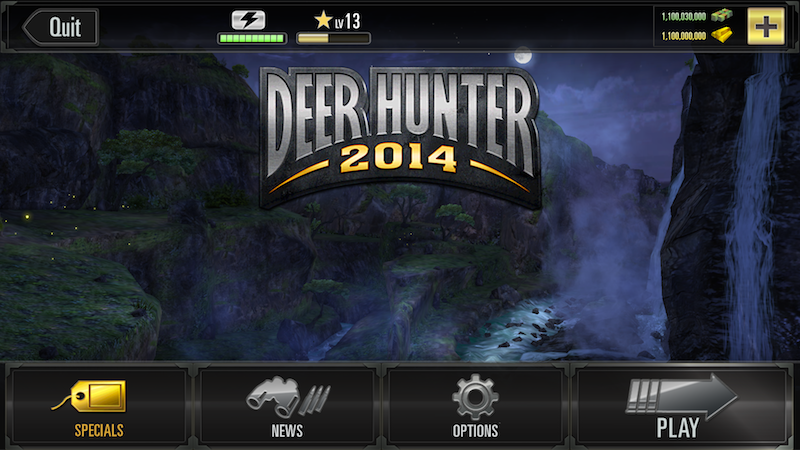 Why play Deer Hunter 2014 on Bluestacks?