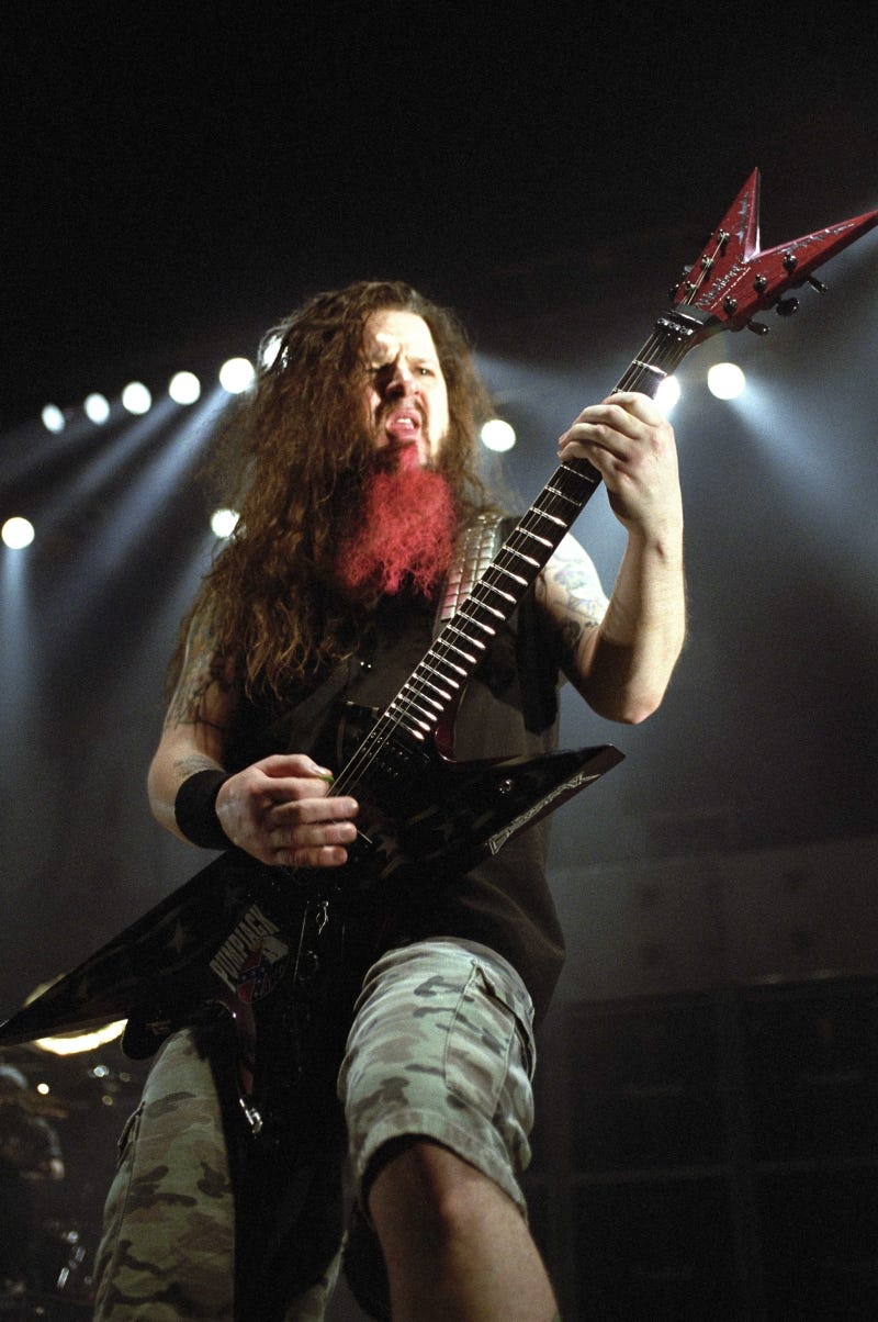 Dimebag Darrell on Stage