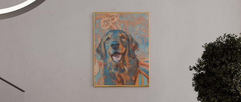 From Fantasy Decks to Furry Masterpieces: How I Used AI, Tech, and Blender to Create Custom Dog…