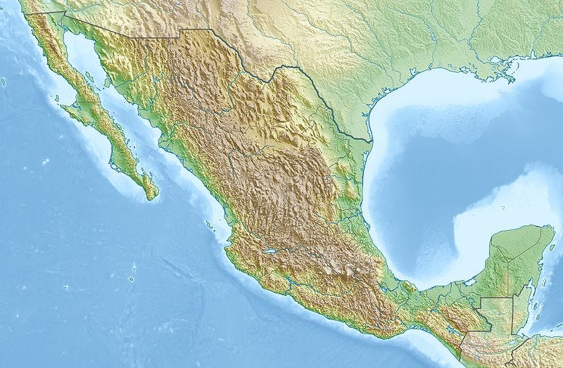 Mexico Map