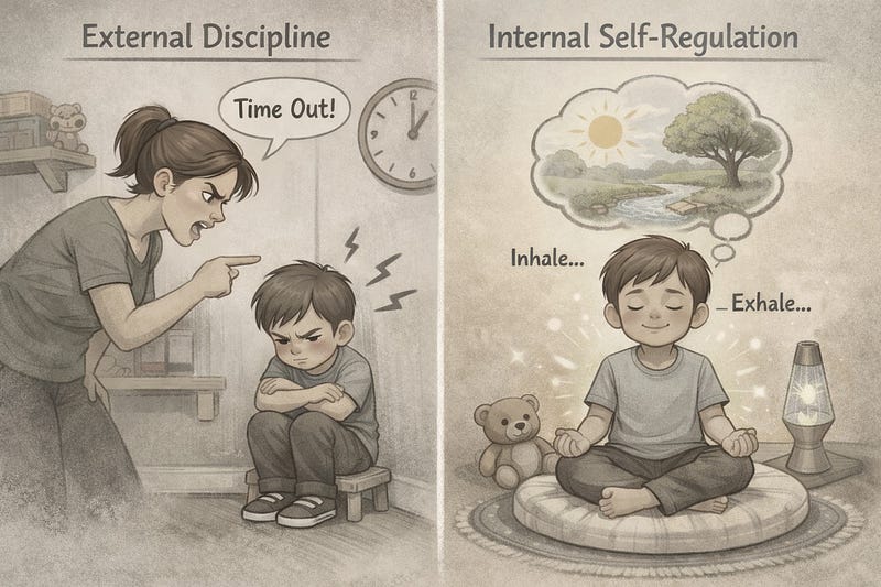 “From external discipline to internal self-regulation”