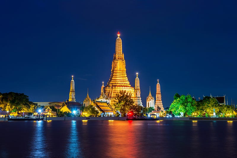 Showing two sides of the coin: the busy Bangkok and the serene Pattaya