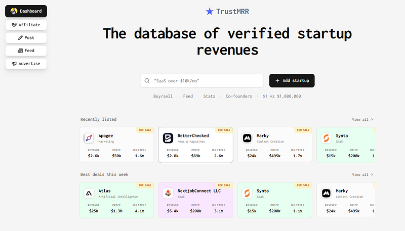 trustmrr review on AISO Blog
