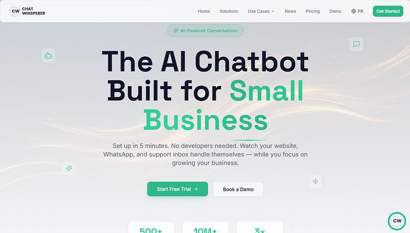 AI Chatbot Builder for Small Business on AISO Blog