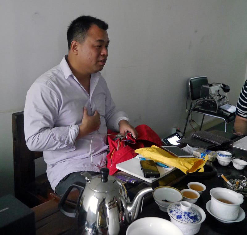 Robin Wu, Chinese inventer. He well know
Shanzhai King