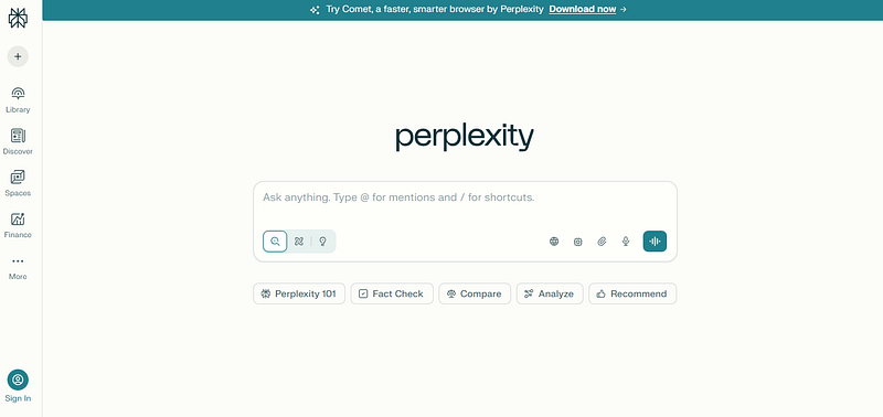 perplexity ai answer engine at seo assistant