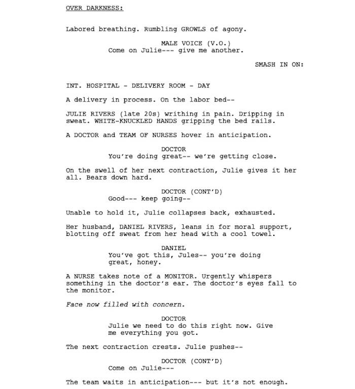 Page One: “Bed Rest” (2022)