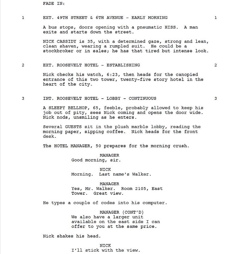 Page One: “Man on a Ledge” (2012)