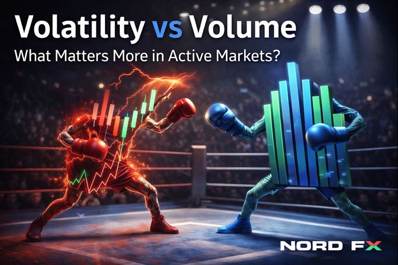 Volatility vs Volume: What Matters More in Active Markets?