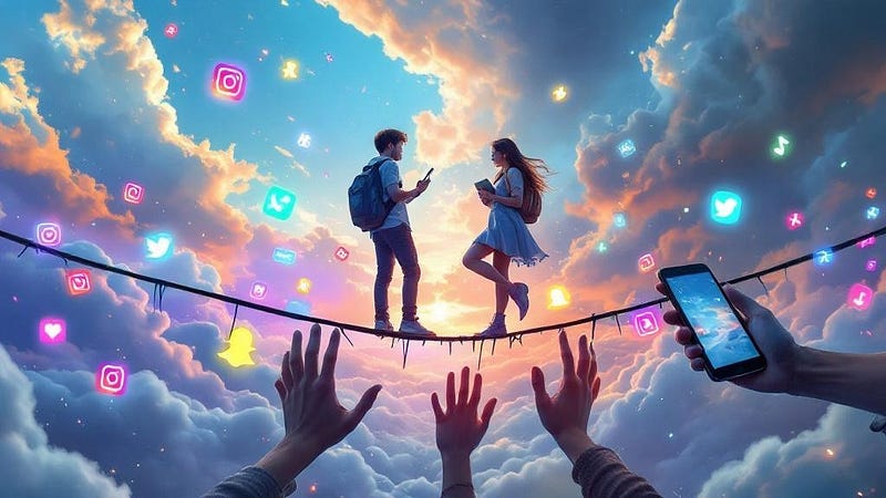The Digital Tightrope: How Social Media Shapes — and Shakes — Young Minds