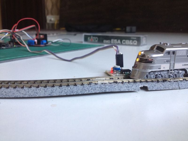 Automatic Model Train Control With Arduino > 메이커 스토리 - Hell Maker