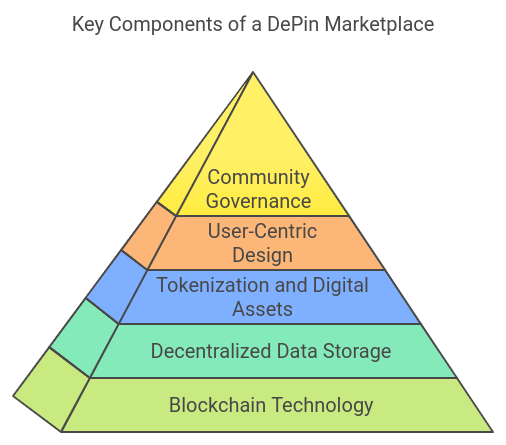 Key Components of a DePin Marketplace