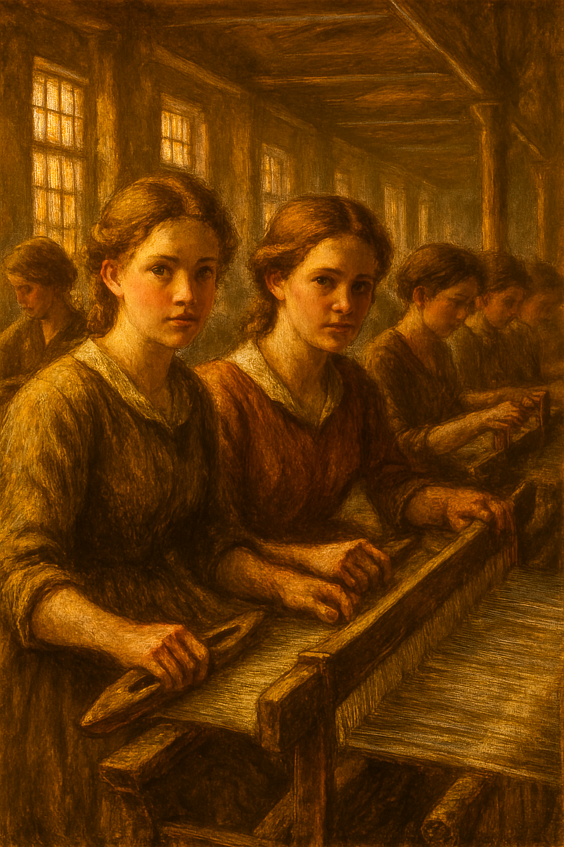 The Lowell Mill Girls