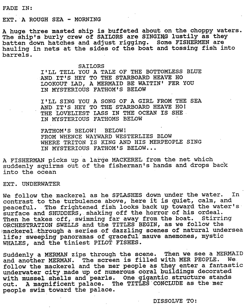 Page One: “The Little Mermaid” (1989)