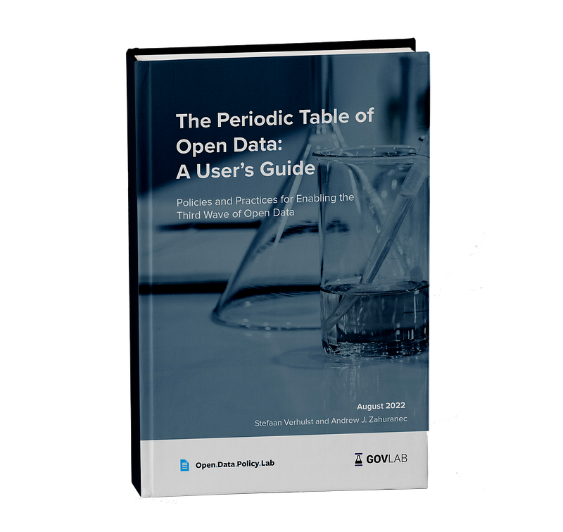 Open Data Policy Lab Publishes New Guide On Periodic Table Of Open Data