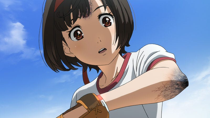 Aiko Tachibana’s fake identity in AICO: Incarnation whenever her body was injured or scratched.