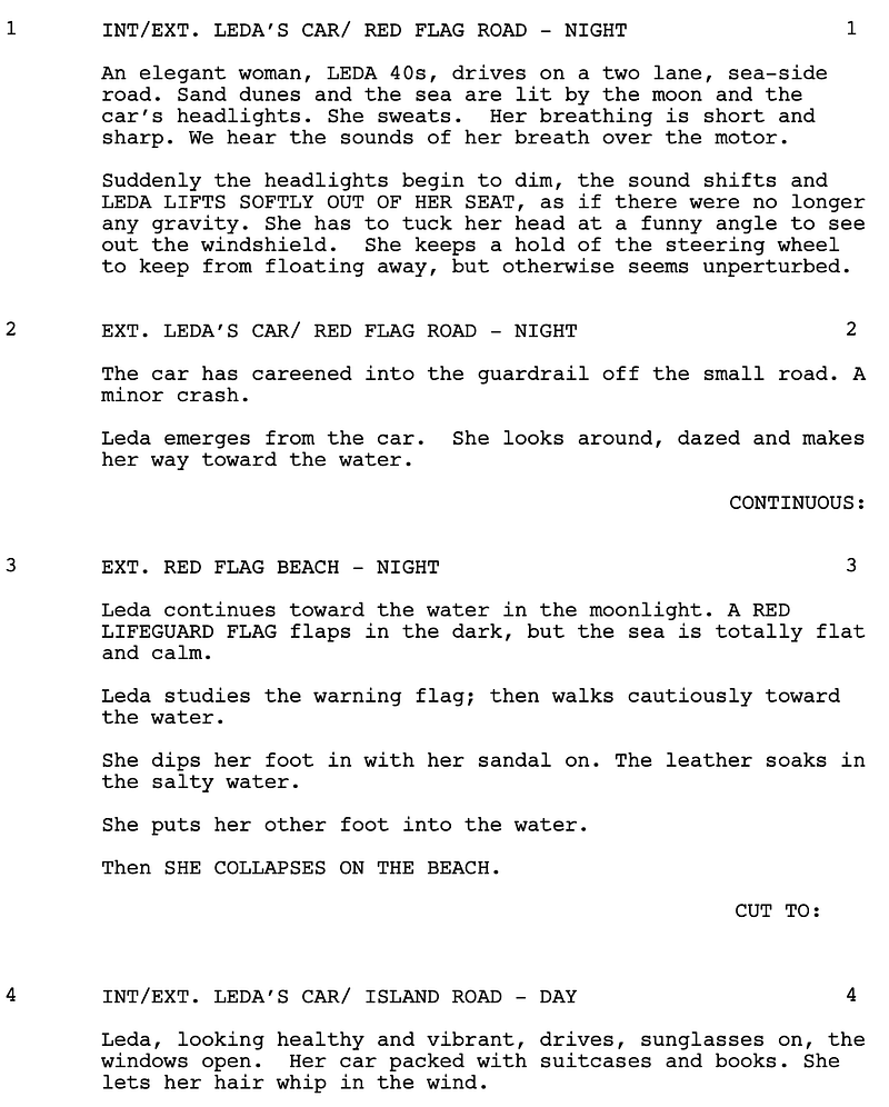 Page One: “The Lost Daughter” (2021)