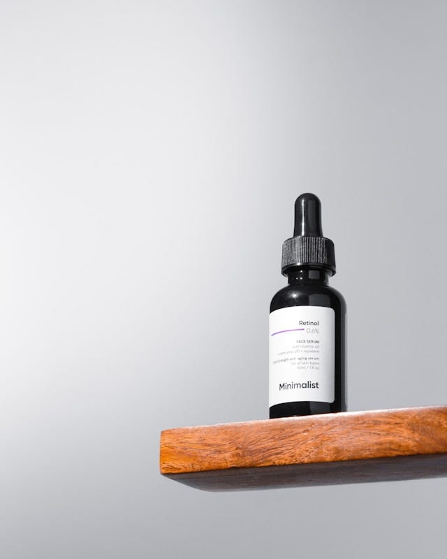 A little bottle of retinol