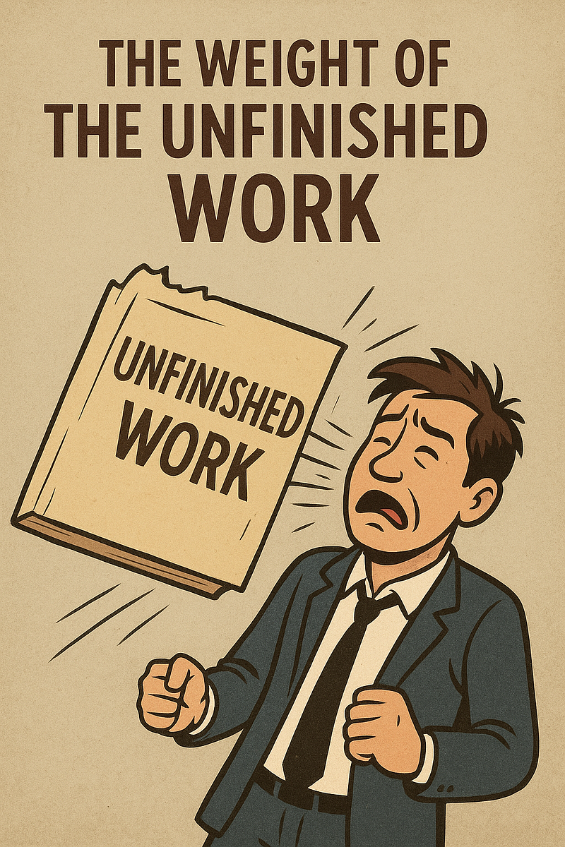 The Weight of the Unfinished Work