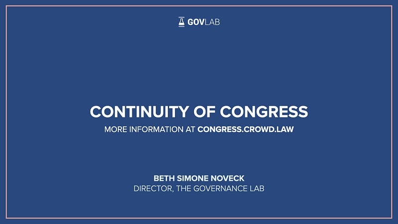 Congress In Crisis How Legislatures Are Continuing To Meet During The Pandemic