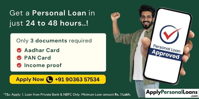 Personal Loan for Air Hostess