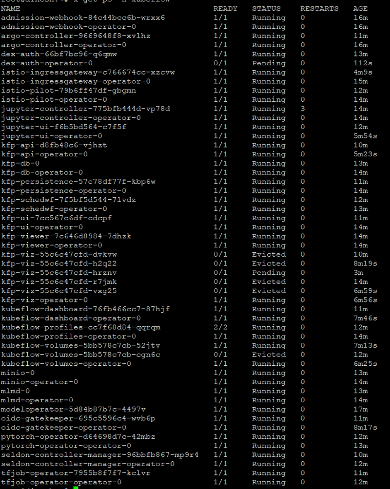 Installing Kubeflow on VMware Tanzu Kubernetes Grid Cluster (TKC ...