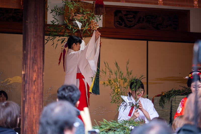 Toka-Ebisu Festival at Kyoto Ebisu Shrine