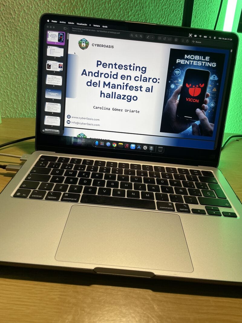 Pentesting Android en claro: del Manifest al hallazgo