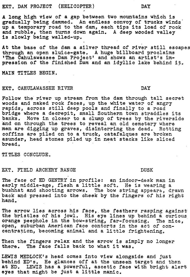 Page One: “Deliverance” (1972)