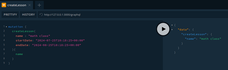 MongoDB and GraphQL in the Nestjs