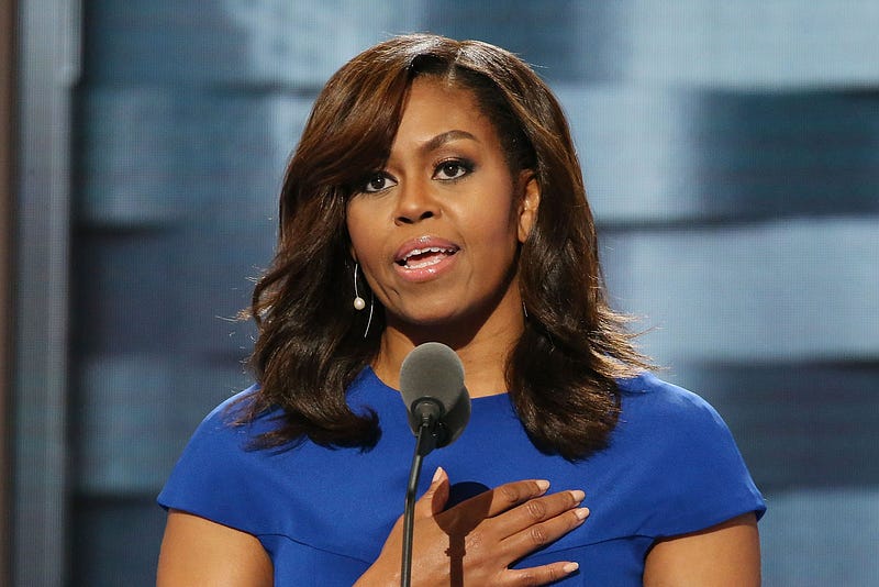 Image result for michelle obama dnc speech