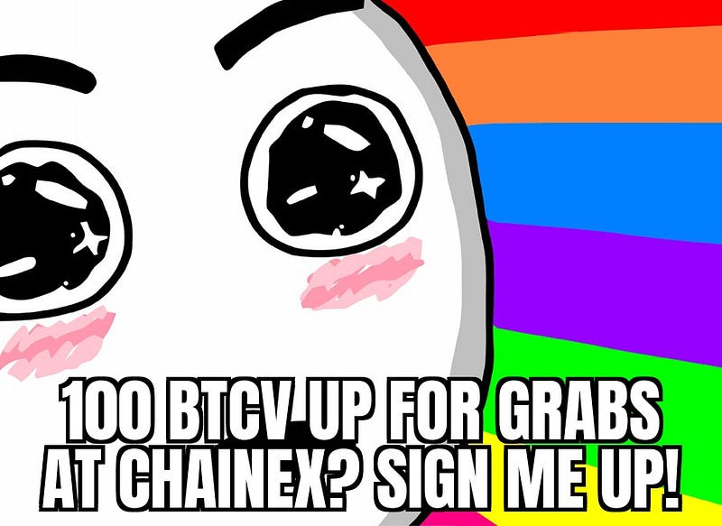 ChainEX BTCV competition