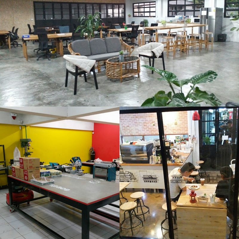 Co-working place at
ChiangMai