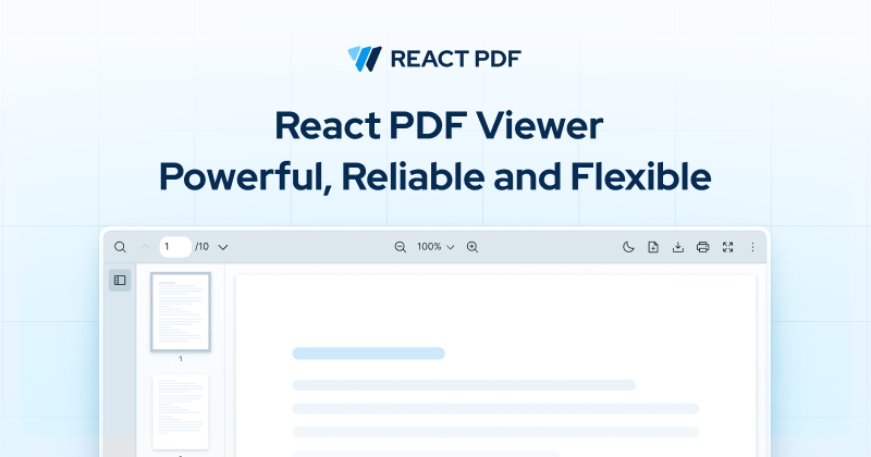 React PDF — Powerful, Reliable and Flexible
