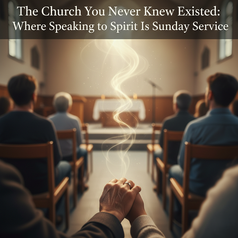 The Church You Never Knew Existed: Where Speaking to Spirit Is Sunday Service