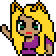 a pixel emote used when streaming on twitch.tv