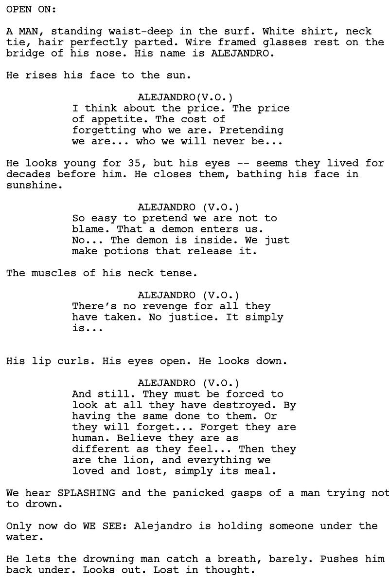 Page One: “Sicario” (2015)